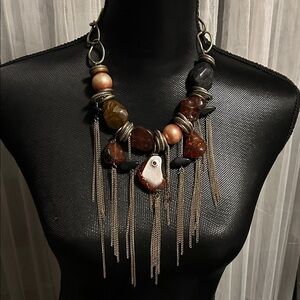 Elegant Multi-Stone Necklace